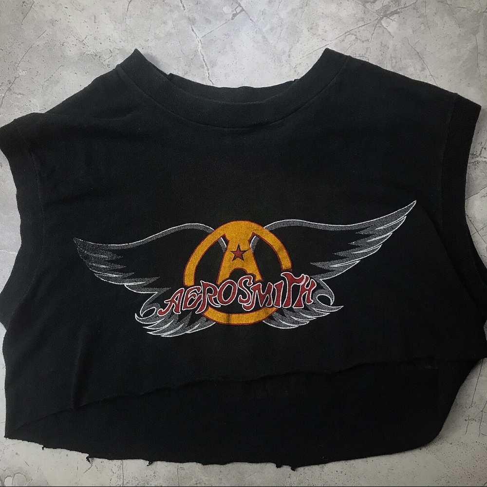 Vintage 1984 Aerosmith Back In The Saddle Tour